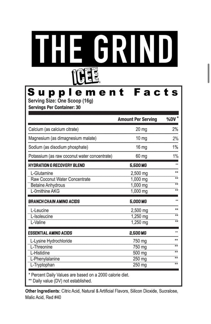 AXE&SLEDGE THE GRIND EAAS, BCAAS 7 HYDRATION