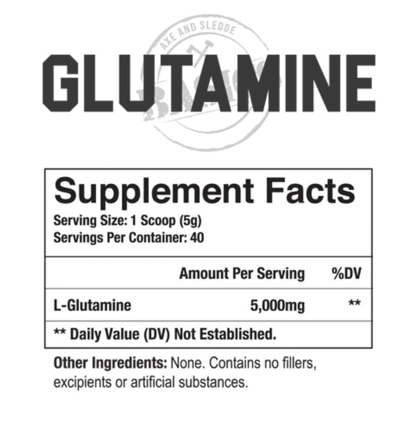 AXE&SLEDGE GLUTAMINE