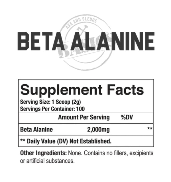 AXE&SLEDGE BETA ALANINE