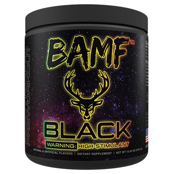 BUCKED UP BAMF BLACK Nootropic Pre-Workout