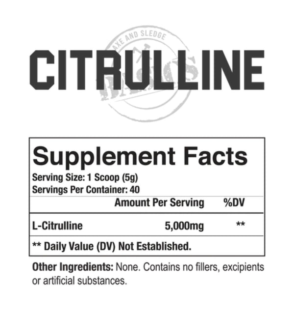 AXE&SLEDGE CITRULLINE