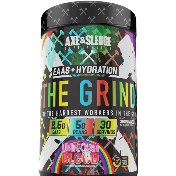 Unicorn Blood flavoured BCAAS & EAAS from Axe & Sledge